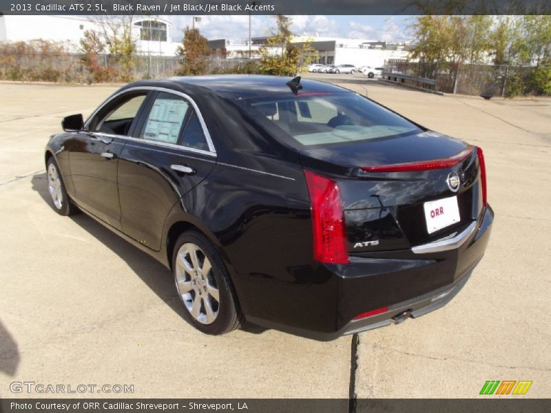 Black Raven / Jet Black/Jet Black Accents 2013 Cadillac ATS 2.5L