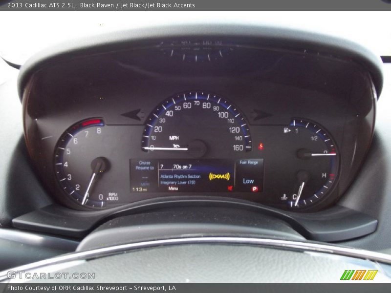 Black Raven / Jet Black/Jet Black Accents 2013 Cadillac ATS 2.5L