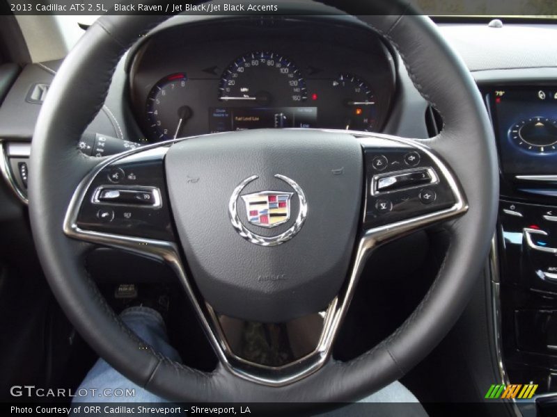 Black Raven / Jet Black/Jet Black Accents 2013 Cadillac ATS 2.5L