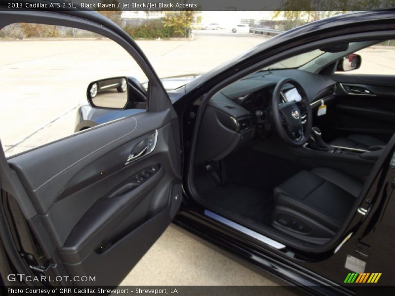 Black Raven / Jet Black/Jet Black Accents 2013 Cadillac ATS 2.5L