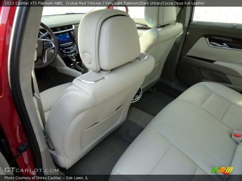 Crystal Red Tintcoat / Very Light Platinum/Dark Urban/Cocoa Opus Full Leather 2013 Cadillac XTS Platinum AWD