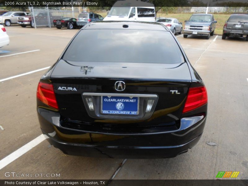 Nighthawk Black Pearl / Ebony 2006 Acura TL 3.2