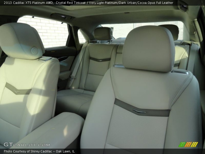 Crystal Red Tintcoat / Very Light Platinum/Dark Urban/Cocoa Opus Full Leather 2013 Cadillac XTS Platinum AWD