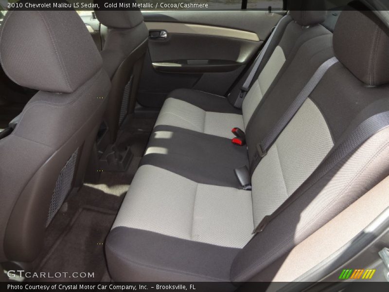 Gold Mist Metallic / Cocoa/Cashmere 2010 Chevrolet Malibu LS Sedan