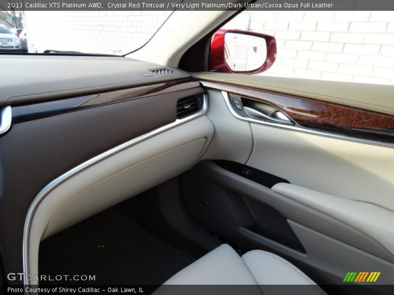 Crystal Red Tintcoat / Very Light Platinum/Dark Urban/Cocoa Opus Full Leather 2013 Cadillac XTS Platinum AWD