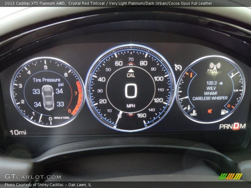  2013 XTS Platinum AWD Platinum AWD Gauges