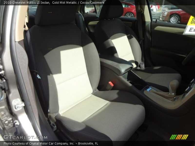 Gold Mist Metallic / Cocoa/Cashmere 2010 Chevrolet Malibu LS Sedan
