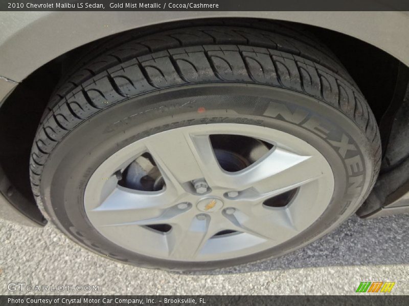 Gold Mist Metallic / Cocoa/Cashmere 2010 Chevrolet Malibu LS Sedan