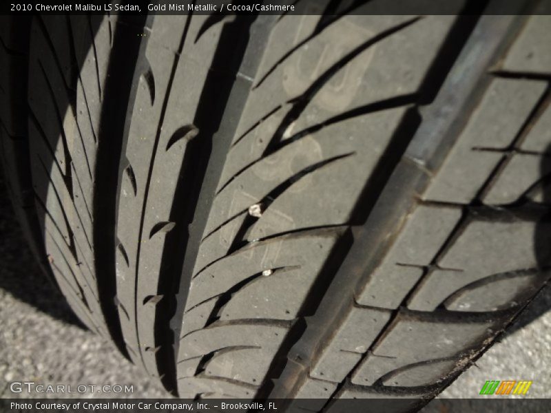 Gold Mist Metallic / Cocoa/Cashmere 2010 Chevrolet Malibu LS Sedan