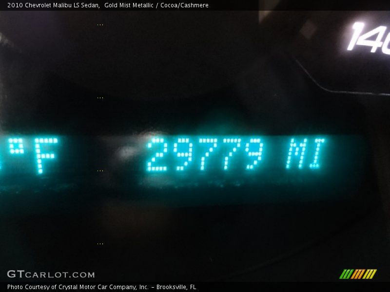 Gold Mist Metallic / Cocoa/Cashmere 2010 Chevrolet Malibu LS Sedan