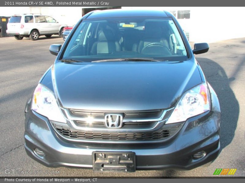 Polished Metal Metallic / Gray 2011 Honda CR-V SE 4WD