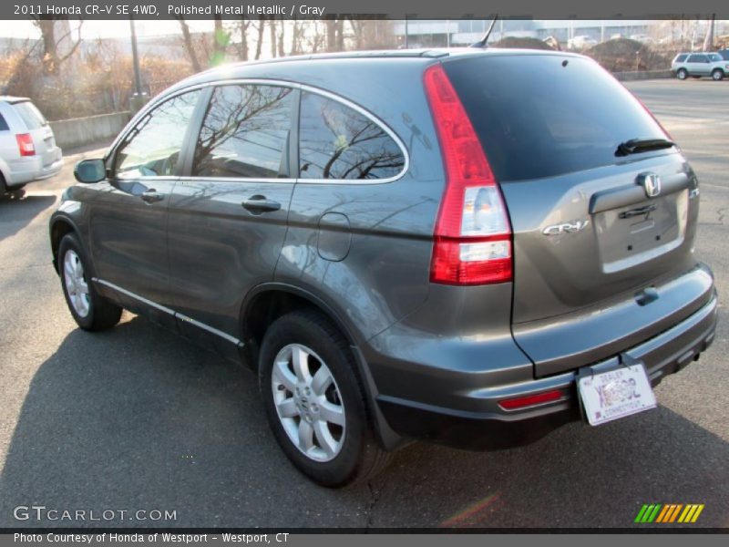 Polished Metal Metallic / Gray 2011 Honda CR-V SE 4WD