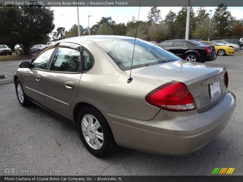 Arizona Beige Metallic / Medium/Dark Pebble 2005 Ford Taurus SEL
