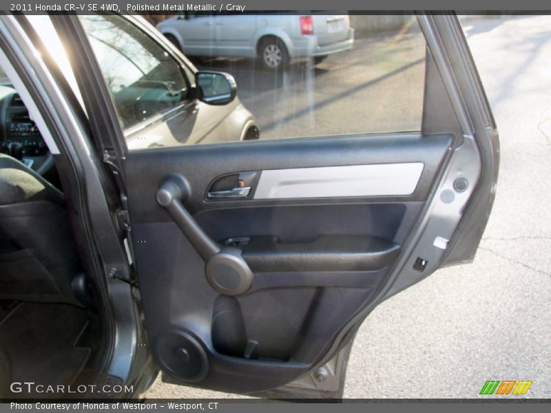 Polished Metal Metallic / Gray 2011 Honda CR-V SE 4WD