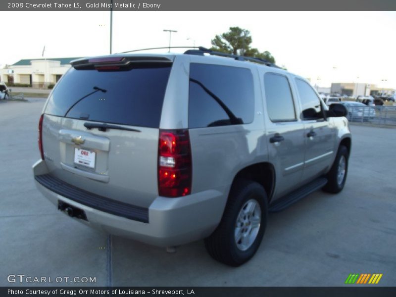 Gold Mist Metallic / Ebony 2008 Chevrolet Tahoe LS