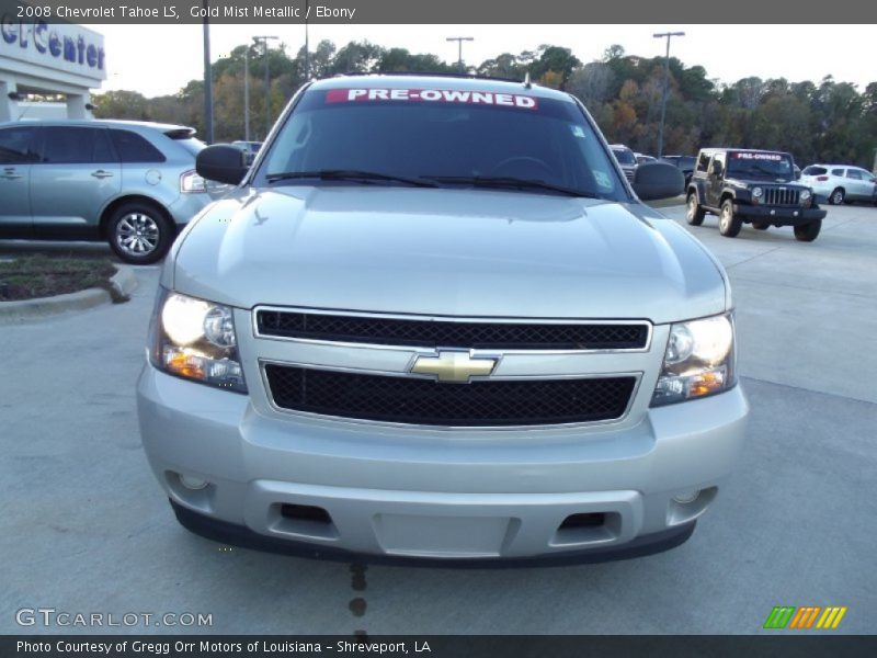 Gold Mist Metallic / Ebony 2008 Chevrolet Tahoe LS