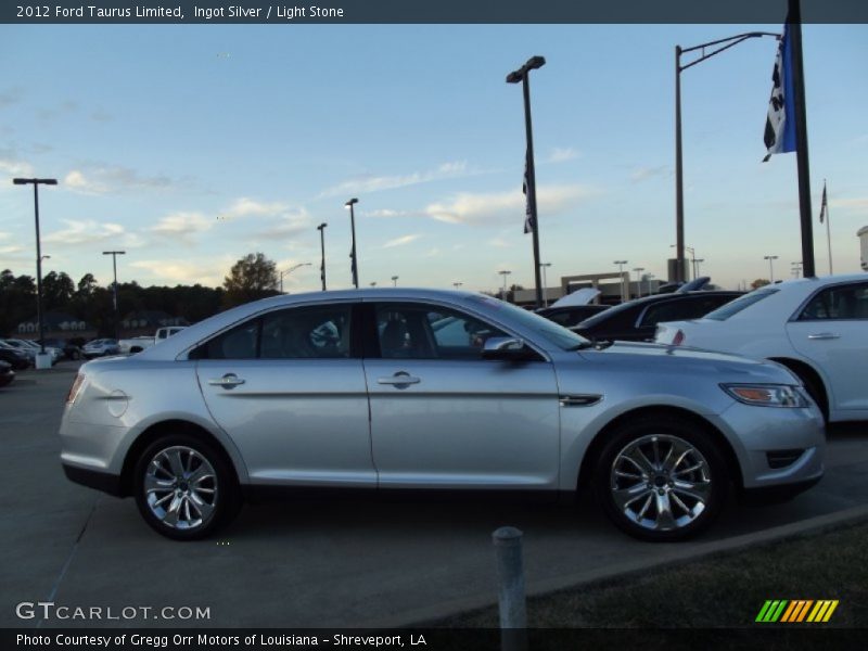 Ingot Silver / Light Stone 2012 Ford Taurus Limited