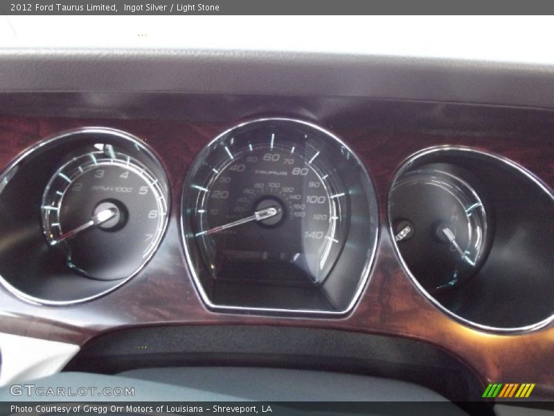 Ingot Silver / Light Stone 2012 Ford Taurus Limited