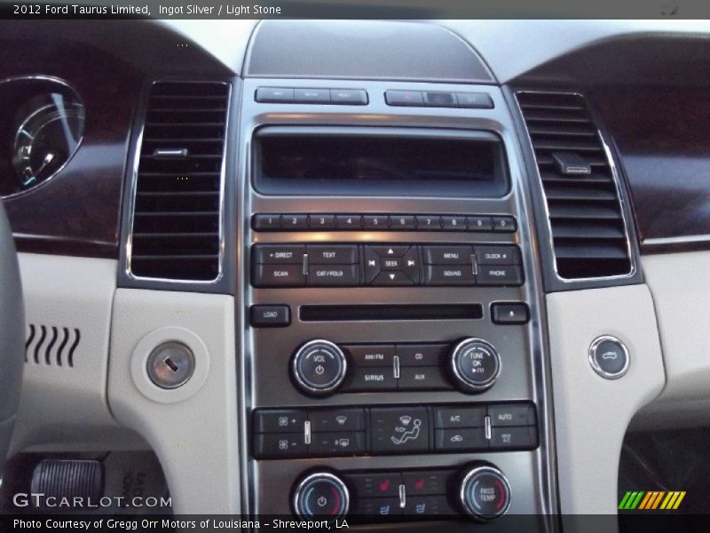 Ingot Silver / Light Stone 2012 Ford Taurus Limited