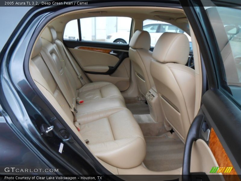 Rear Seat of 2005 TL 3.2