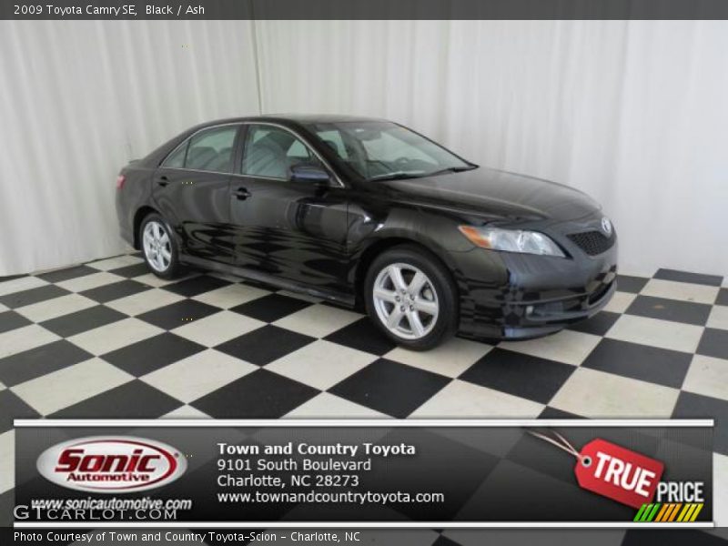 Black / Ash 2009 Toyota Camry SE