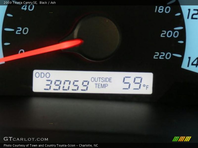 Black / Ash 2009 Toyota Camry SE