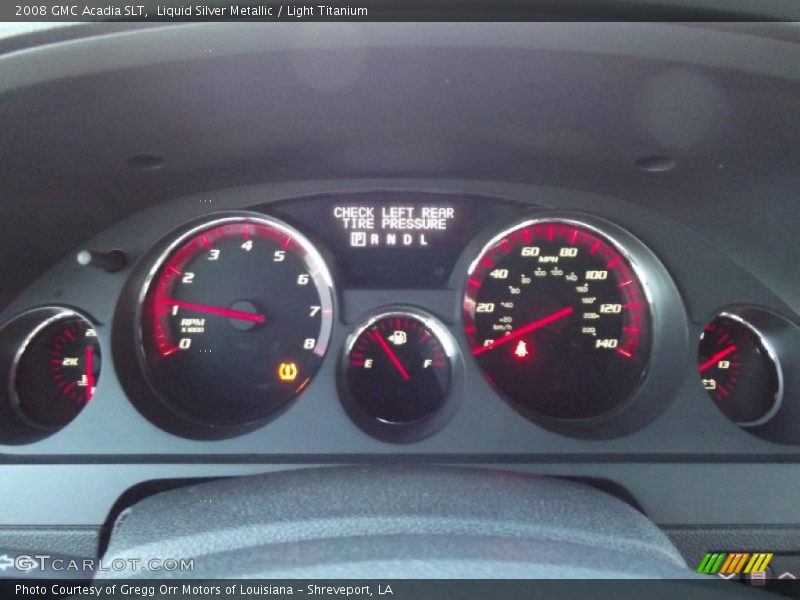 Liquid Silver Metallic / Light Titanium 2008 GMC Acadia SLT