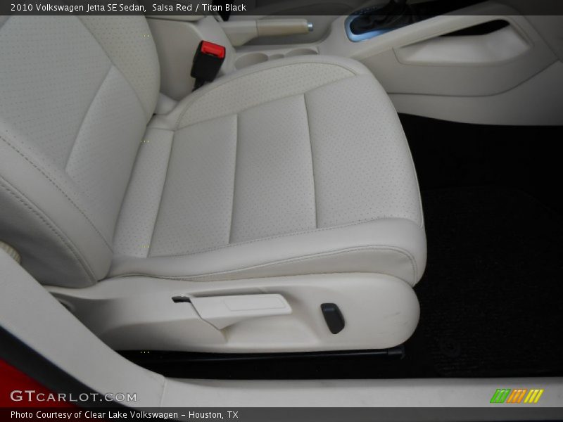 Salsa Red / Titan Black 2010 Volkswagen Jetta SE Sedan