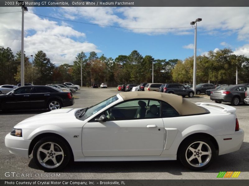  2003 Mustang GT Convertible Oxford White