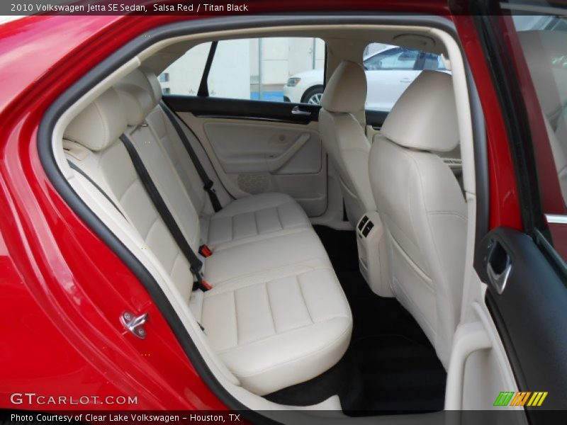 Salsa Red / Titan Black 2010 Volkswagen Jetta SE Sedan