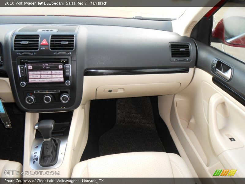 Salsa Red / Titan Black 2010 Volkswagen Jetta SE Sedan
