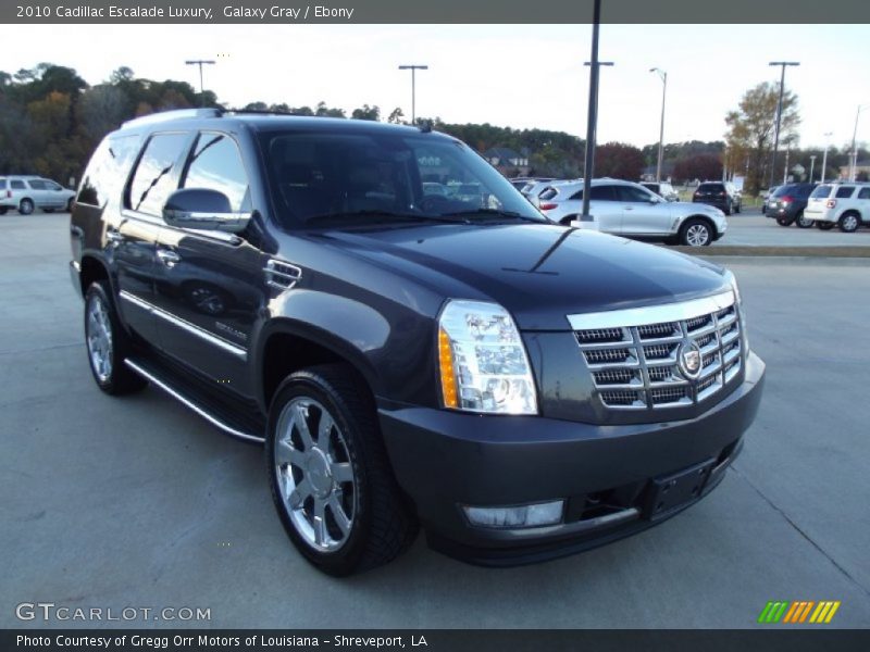 Galaxy Gray / Ebony 2010 Cadillac Escalade Luxury