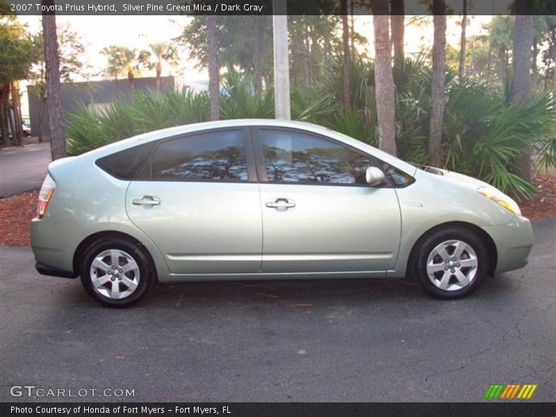 Silver Pine Green Mica / Dark Gray 2007 Toyota Prius Hybrid