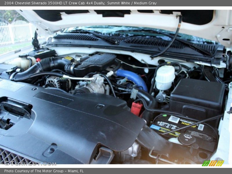  2004 Silverado 3500HD LT Crew Cab 4x4 Dually Engine - 6.6 Liter OHV 32-Valve Duramax Turbo-Diesel V8