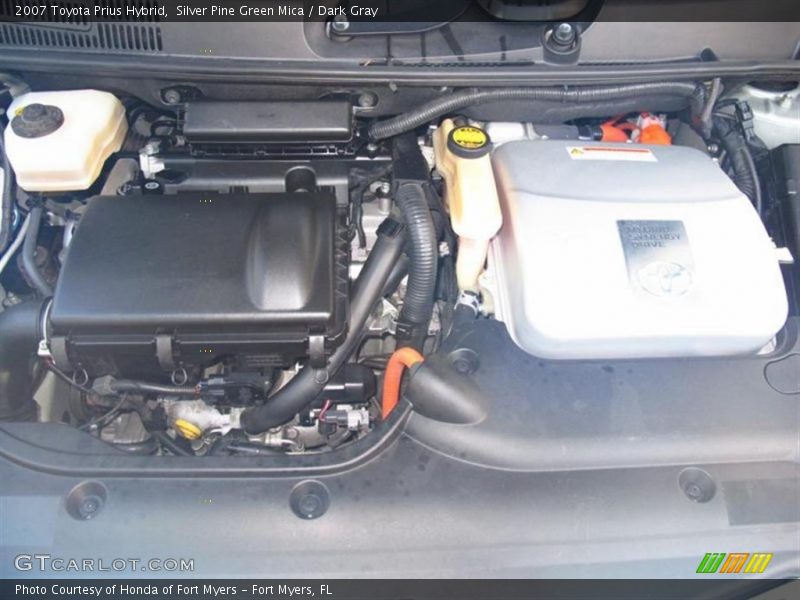 Silver Pine Green Mica / Dark Gray 2007 Toyota Prius Hybrid