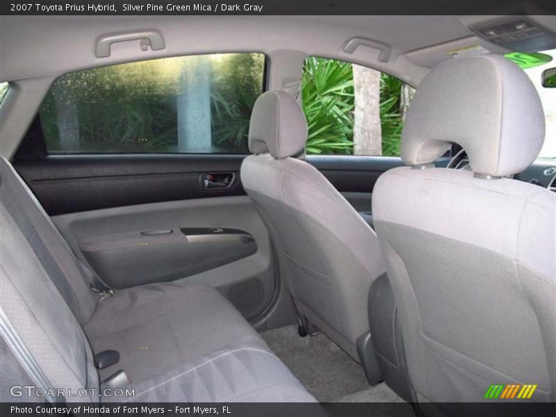 Silver Pine Green Mica / Dark Gray 2007 Toyota Prius Hybrid