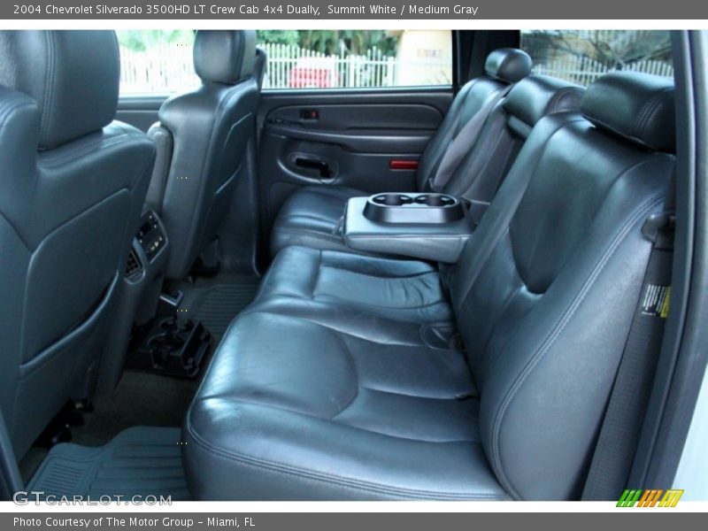 Summit White / Medium Gray 2004 Chevrolet Silverado 3500HD LT Crew Cab 4x4 Dually