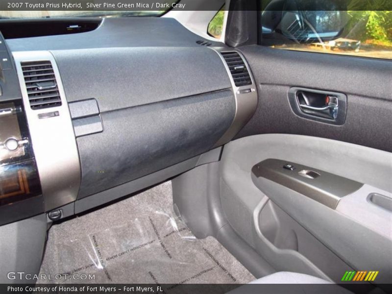 Silver Pine Green Mica / Dark Gray 2007 Toyota Prius Hybrid