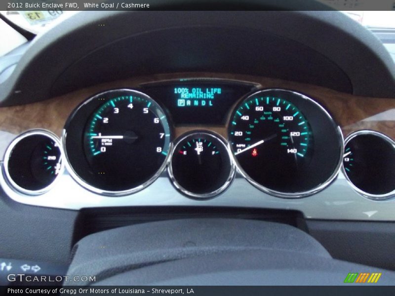 White Opal / Cashmere 2012 Buick Enclave FWD
