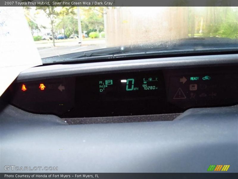 Silver Pine Green Mica / Dark Gray 2007 Toyota Prius Hybrid