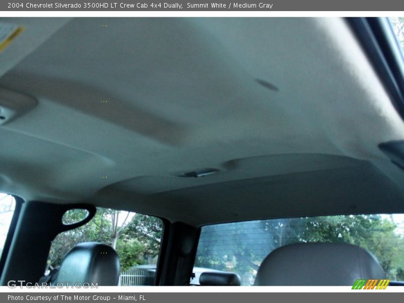 Summit White / Medium Gray 2004 Chevrolet Silverado 3500HD LT Crew Cab 4x4 Dually