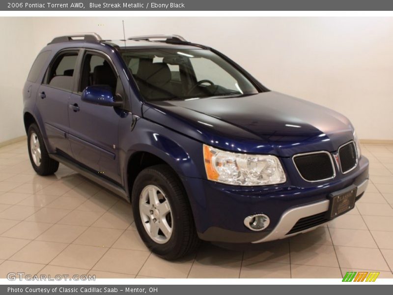 Blue Streak Metallic / Ebony Black 2006 Pontiac Torrent AWD