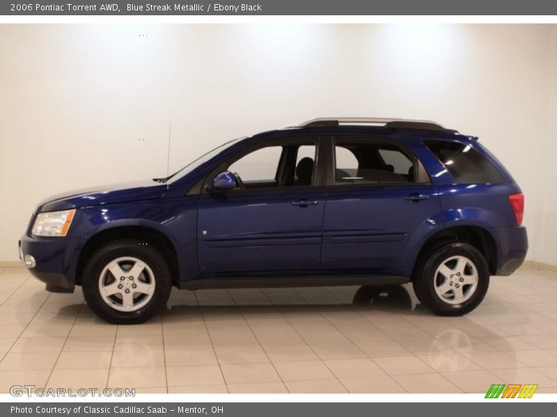 Blue Streak Metallic / Ebony Black 2006 Pontiac Torrent AWD