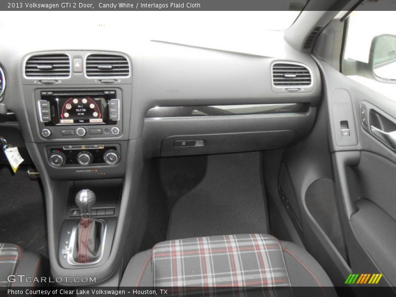 Candy White / Interlagos Plaid Cloth 2013 Volkswagen GTI 2 Door