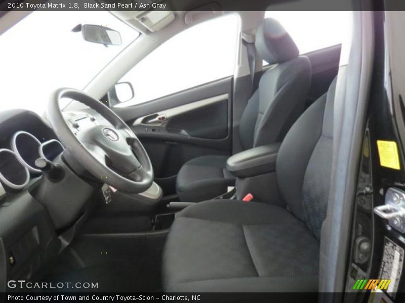 Black Sand Pearl / Ash Gray 2010 Toyota Matrix 1.8