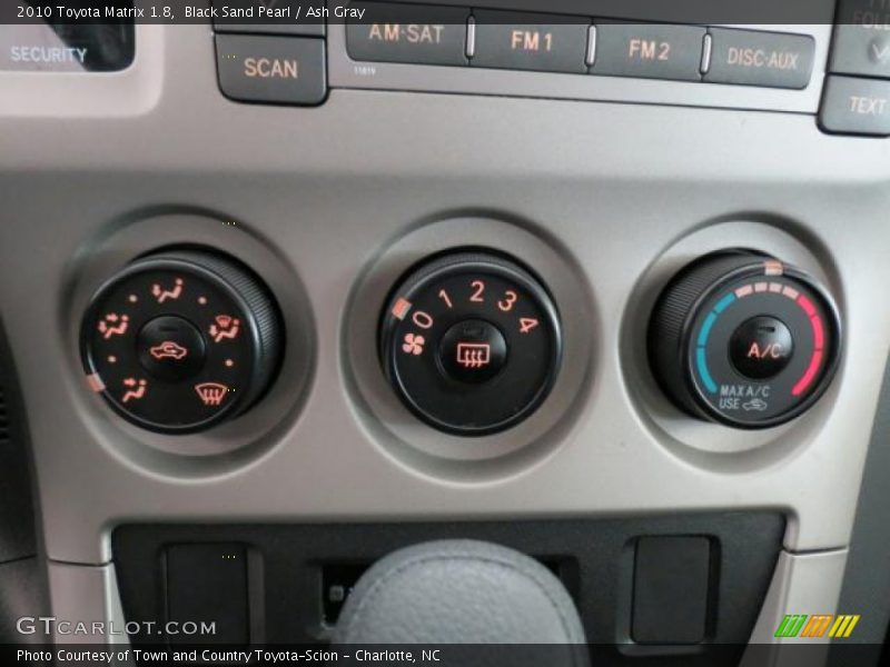 Black Sand Pearl / Ash Gray 2010 Toyota Matrix 1.8