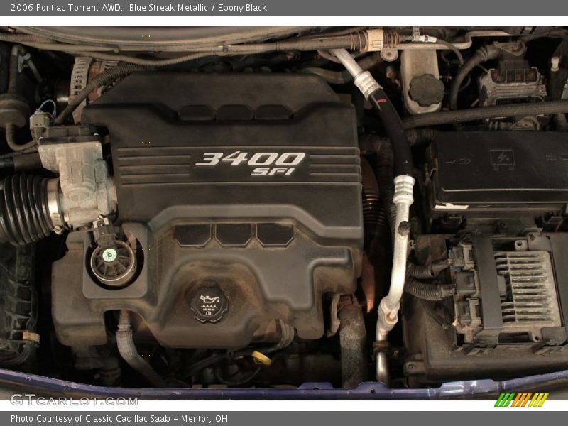 Blue Streak Metallic / Ebony Black 2006 Pontiac Torrent AWD