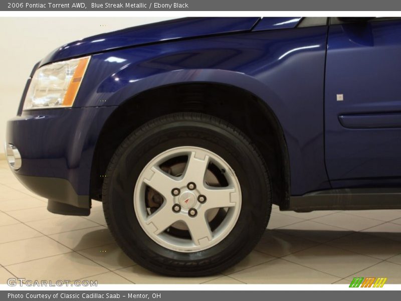 Blue Streak Metallic / Ebony Black 2006 Pontiac Torrent AWD
