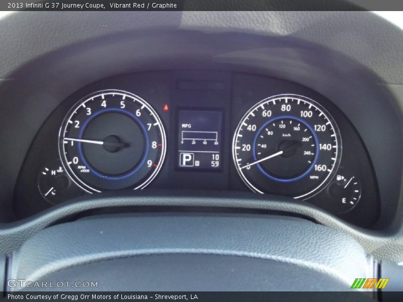 Vibrant Red / Graphite 2013 Infiniti G 37 Journey Coupe