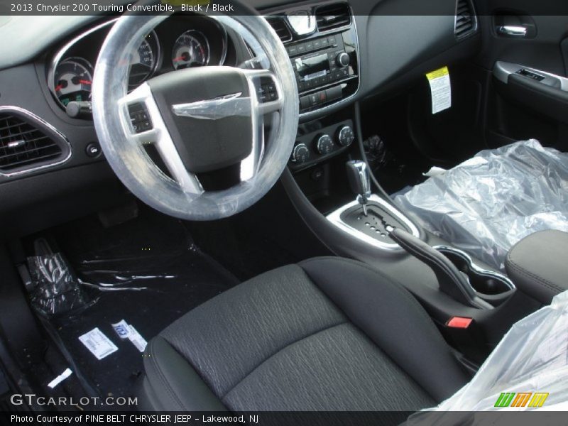 Black / Black 2013 Chrysler 200 Touring Convertible